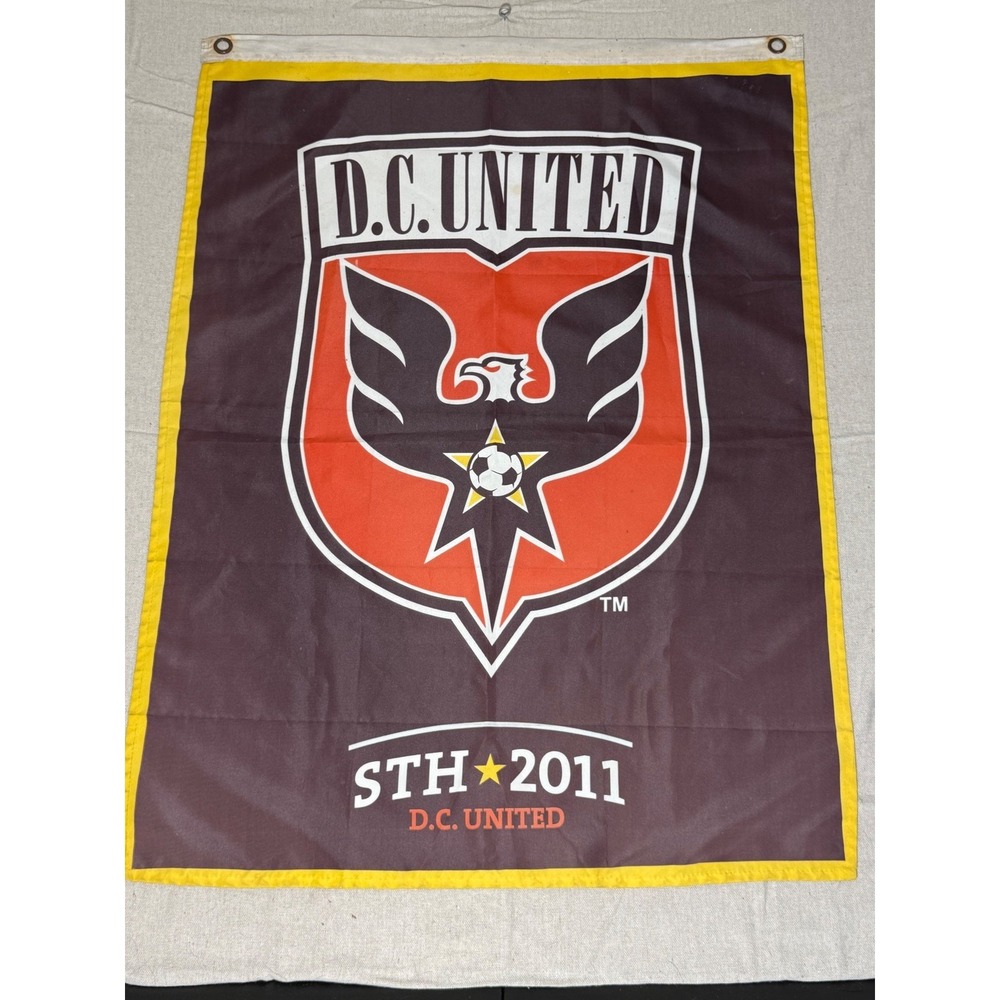 DC United 2011 STH Season Ticket Holder Flag MLS Soccer Banner 28x35.5